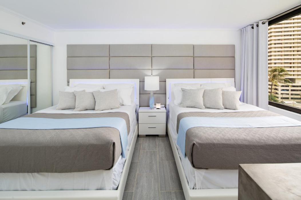 Waikiki Banyan Modern One Bedroom Free Parking Honolulu Exteriör bild